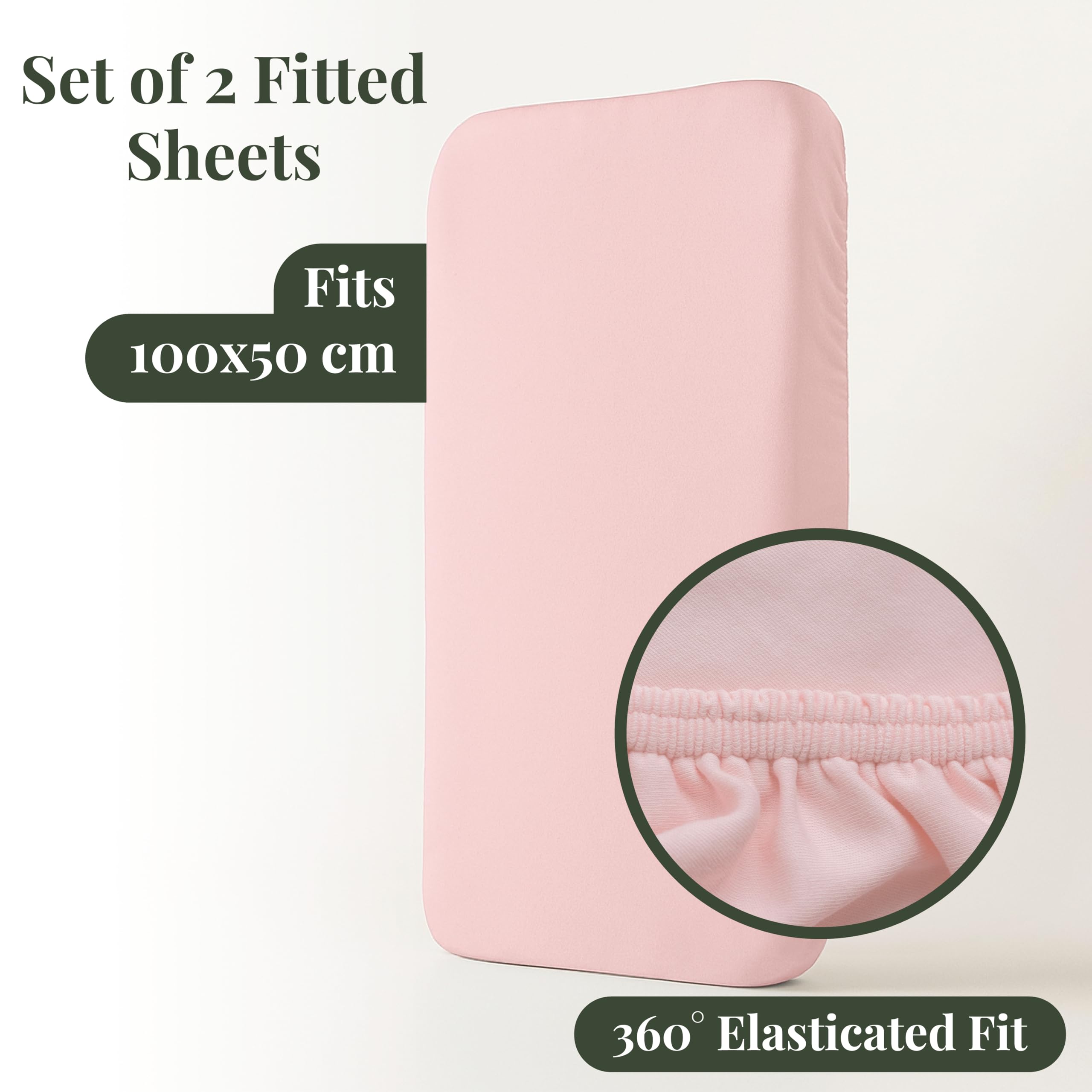 2 x GOTS Certified Thick Organic Combed Cotton Bed Sheets (200GSM)